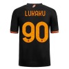 Original Trikotsatz AS Rom Lukaku 90 Ausweichtrikot 2023-24 Für Kinder